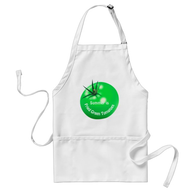 Tomatengebratene grüne Tomaten niedlicher Sommer Schürze (Vorne)