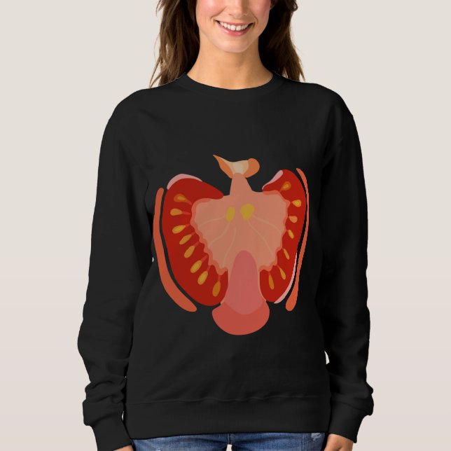 Tomatenkanal, Gruppe Matching Kostüm Obst Mens Sweatshirt (Vorderseite)