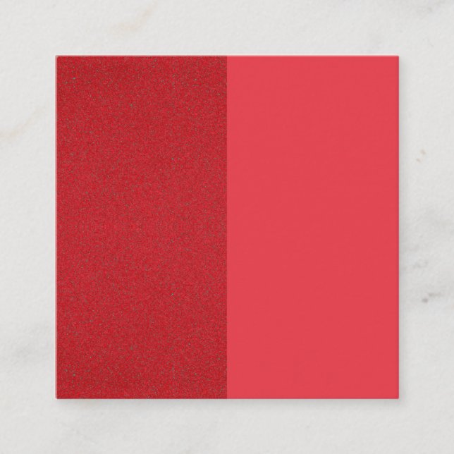 Tomatenkarte Red Split-Texture Enclosure Card (Cus Begleitkarte (Vorderseite)