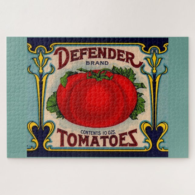 Tomatenmarke Defender der 1910er Jahre (Horizontal)