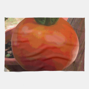 Tomatenrot Handtuch