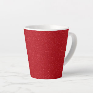 Tomatenroter Latte-Mug mit individuellem Design un Milchtasse
