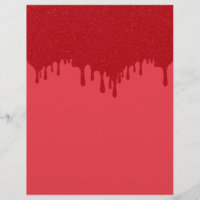 Tomatenroter Tropfen Effekt Bulk Flyer - Anpassbar