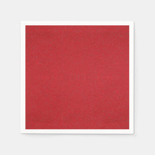 Tomatenrotes Rausch-Effekt-Papier-Taschentuch – In Serviette