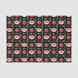 Tomatensaucteppichpapier Seidenpapier