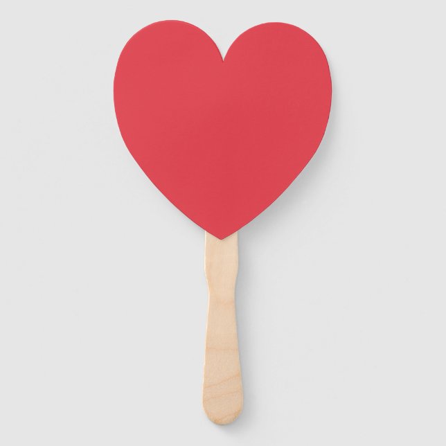 Tomatensauger Handfan (Custom) Fächer (Vorderseite)