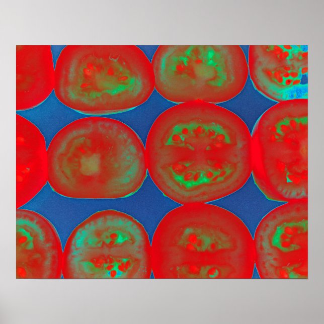 Tomatenscheiben Poster (Vorne)
