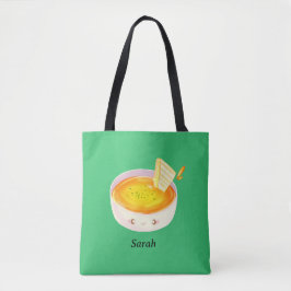 Tomatensuppe und gegrilltes Käsesandwich Tasche