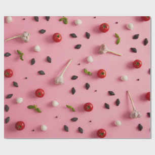 Tomatenwackelpapier Geschenkpapier