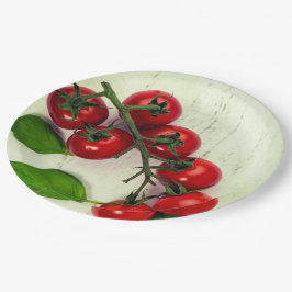 Tomatenweine Pappteller