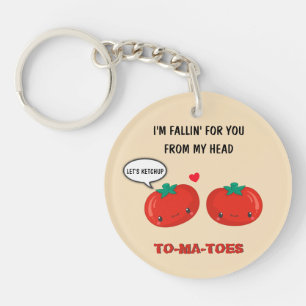 Tomates en amour Cute Romantique Saint Valentin