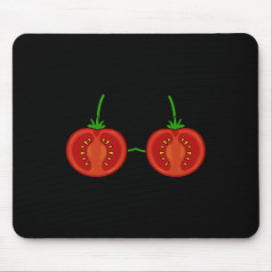 Tomato Brust Kostüm Niedlich leicht Gemüse Hallowe Mousepad