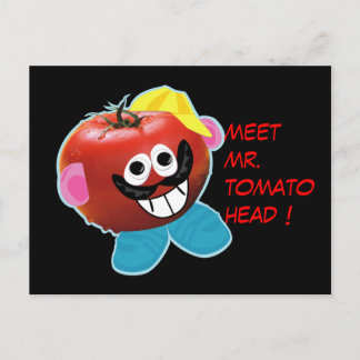 Tomato Chef humorvolle Parodie Postcard Postkarte