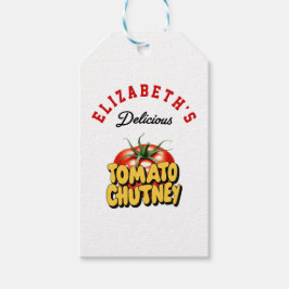 Tomato Chutney Geschenkanhänger