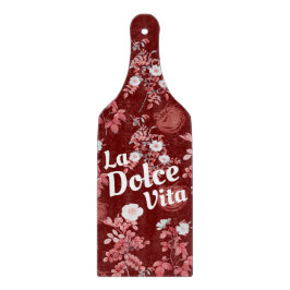 Tomato Girl Vintag La Dolce Vita Schneidebrett