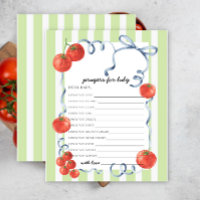 Tomato - Party | Gebete für das Baby