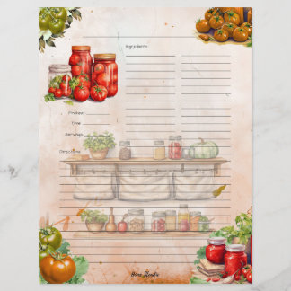 Tomato Paste Full Page Rezept