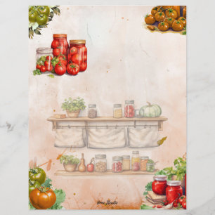 Tomato Paste Vollleere Seite Rezept