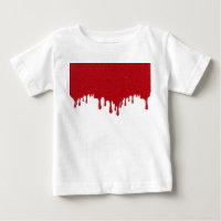 Tomato Red Baby T-Shirt - Anpassbar