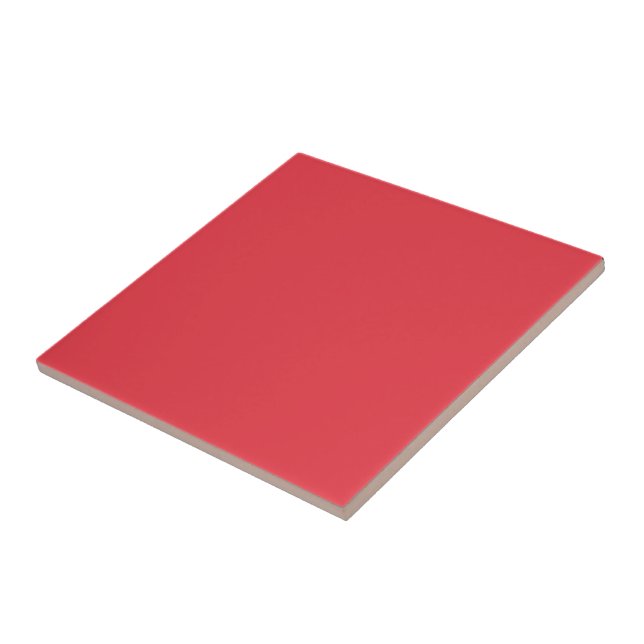 Tomato Red Custom Keramik Tile Fliese (Seite)