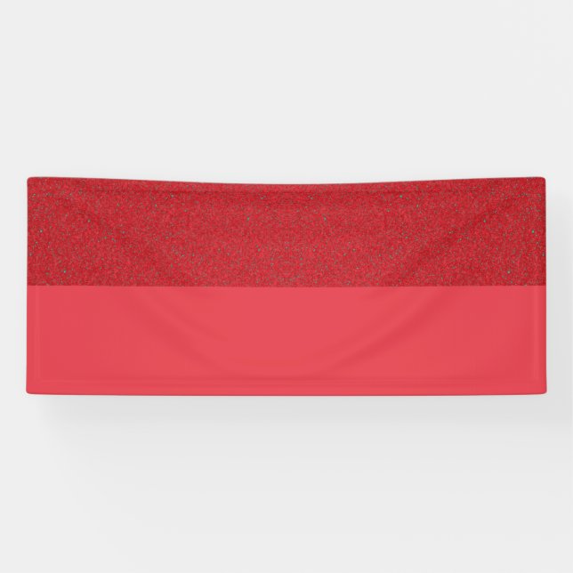 Tomato Red Event Banner - Anpassbar (Horizontal)