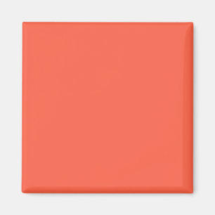 Tomato Red FF6347 Farbe mit der Option Name hinzuf Magnet