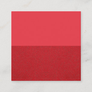 Tomato Red Horizon Split Enclosure Card (Custom) Begleitkarte