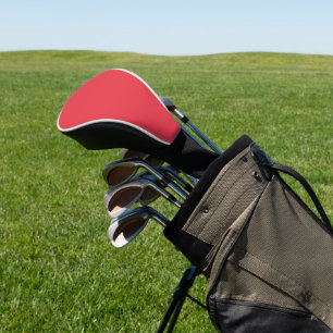 Tomato Red Hybrid Golf Head Cover - individuell an Headcover