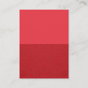 Tomato Red Noise Calling Card - Anpassbar Telefonnummerkarte