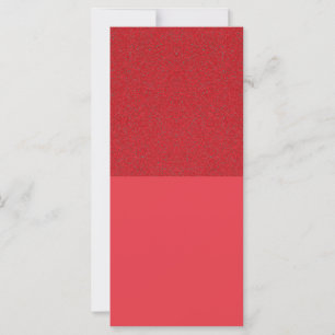 Tomato Red Noise Flat Card - Anpassbare Schere