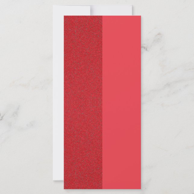 Tomato Red Noise Flat Cards Bulk - Anpassbar (Vorderseite)