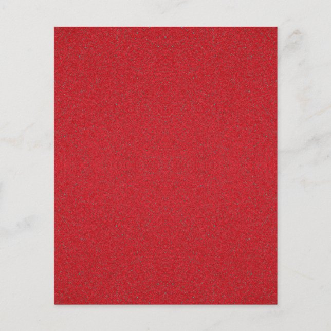Tomato Red Noise Square Flyer - Anpassbar (Vorne)