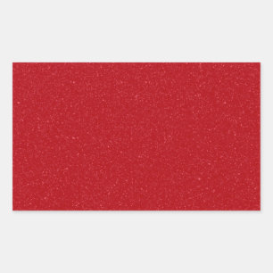 Tomato Red Speckled Rectangle Stickers - Anpassen
