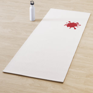 Tomato Red Splash Individueller Yogamatte
