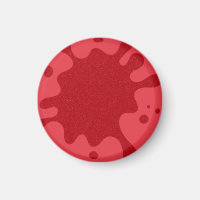 Tomato Red Spritzer Custom Magnet