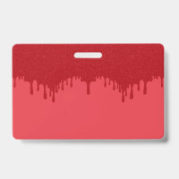 Tomato Red Tropfen Bulk PVC Event Abzeichen - Anpa