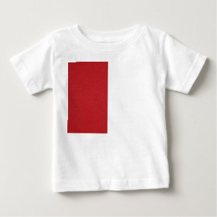 Tomato Red Vertical Block Baby T-Shirt - Anpassbar