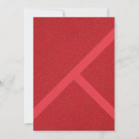 Tomato Red X-Angle Card - Anpassbares Layout