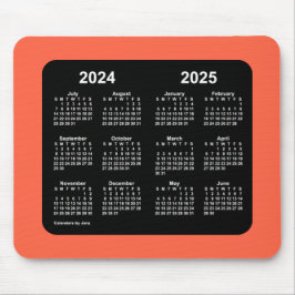 Tomato Roter Kalender 2024-2025 von Janz Mouse Pad Mousepad
