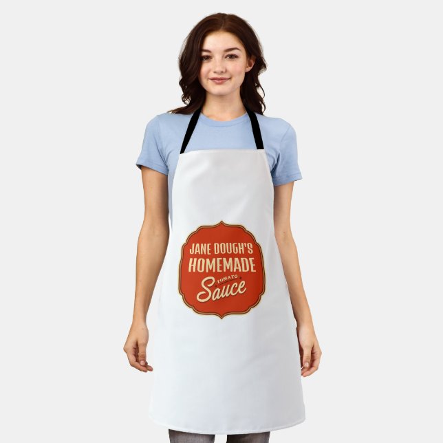 Tomato Sauce Schürze (Getragen)