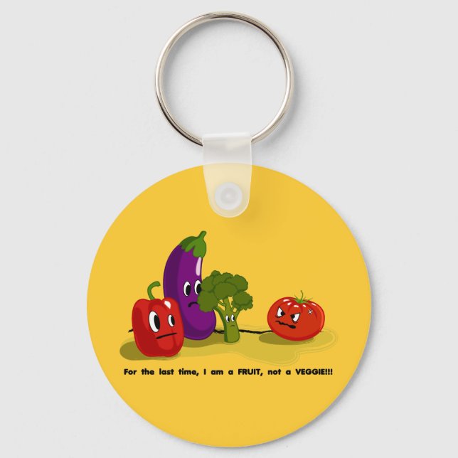 Tomato-Spaß Schlüsselanhänger (Vorderseite)
