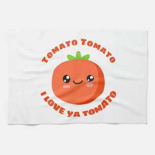 Tomato Tomato I Liebe ya Tomato Geschirrtuch