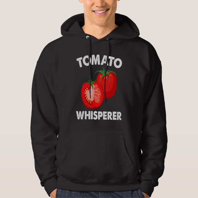 Tomato Whisperer I Tomato Hoodie (Vorderseite)