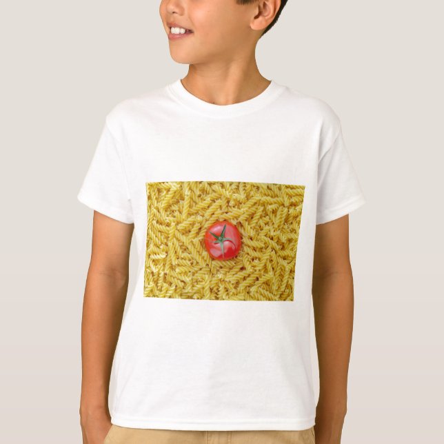 Tomato with fusilli pasta T-Shirt (Vorderseite)