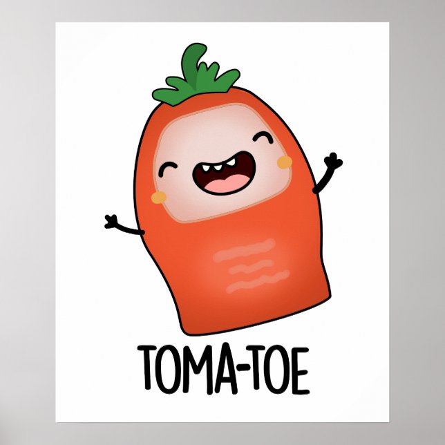 Tomatoe Funny Tomato Pub Poster (Vorne)