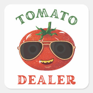 Tomatogat Tomato Händlerplatz Aufkleber