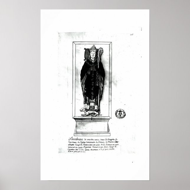 Tomb of Pierre Cauchon Poster (Vorne)