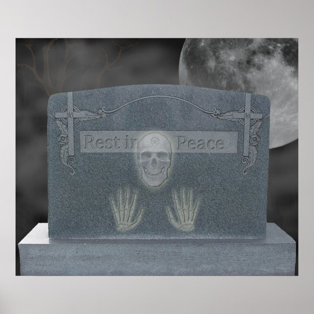 Tomb Stone Poster (Vorne)