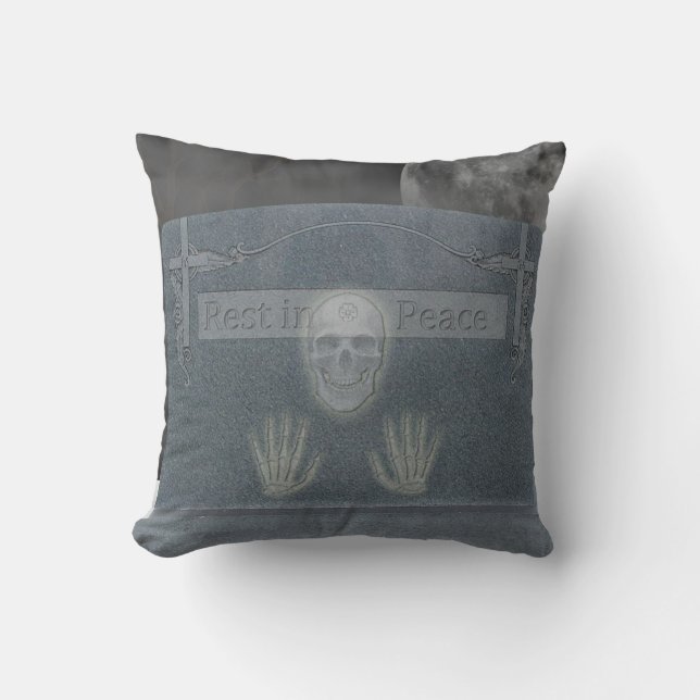Tomb Stone Reversible Pillow Kissen (Vorderseite)