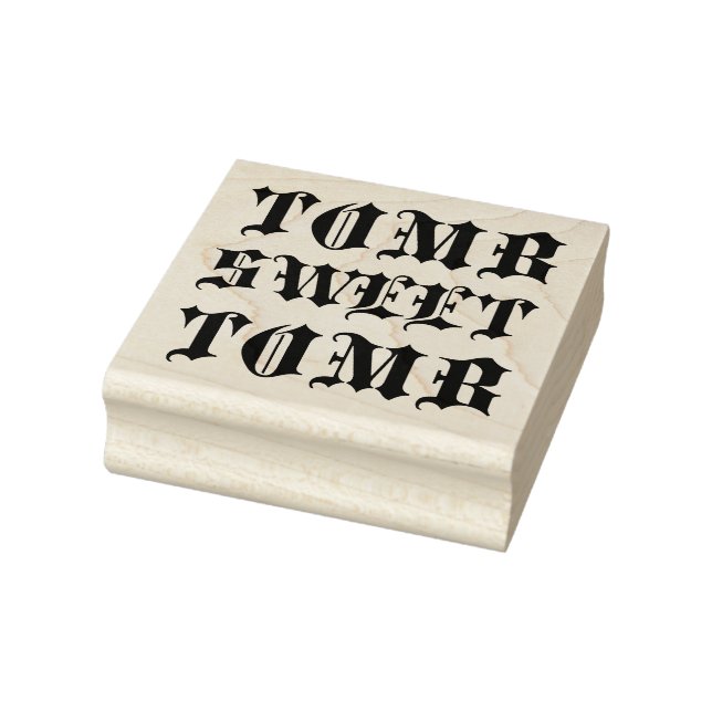 TOMB SWEET TOMB GUMMISTEMPEL (Stempel)